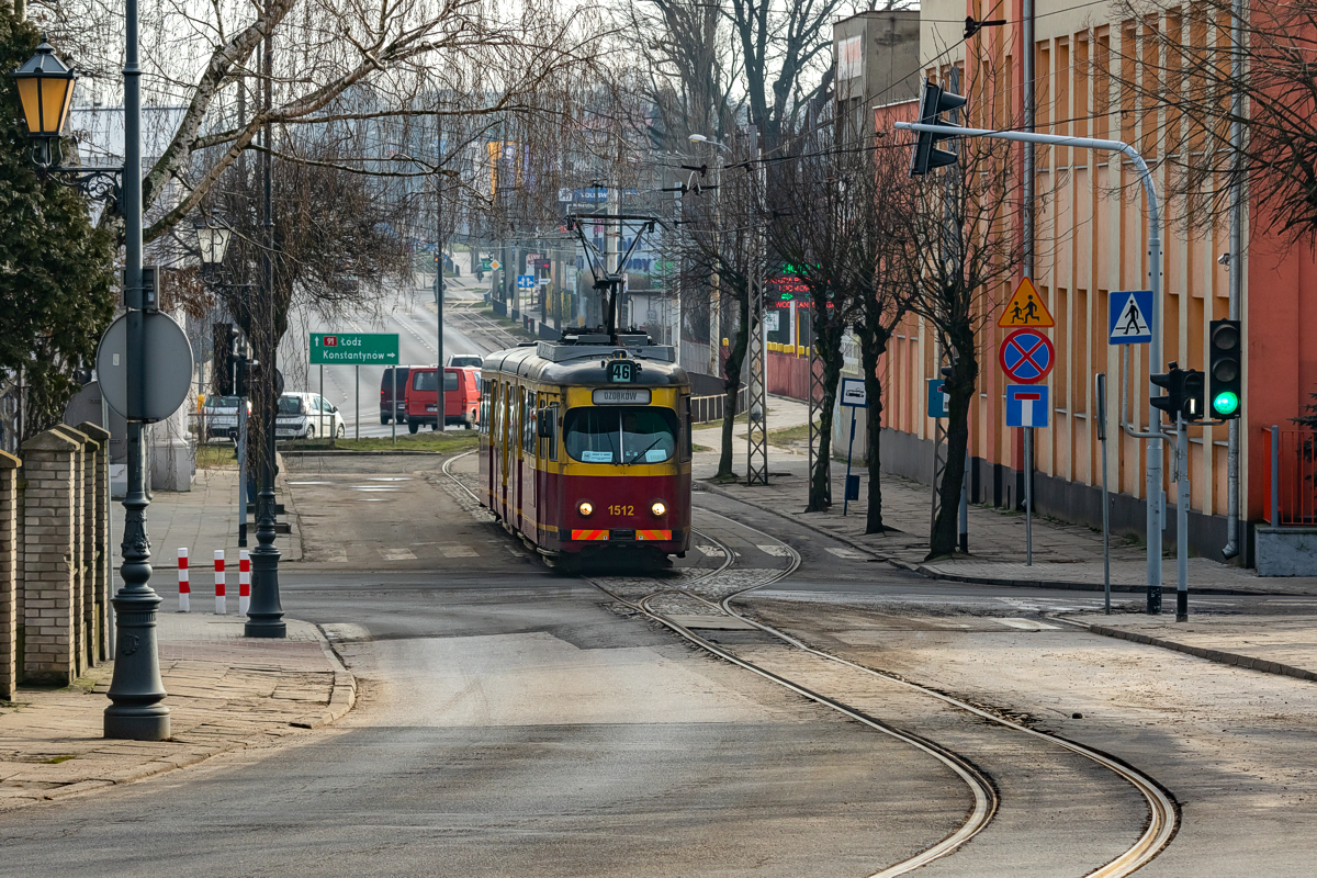 GT8N #1512: Zgierz, Stary Rynek