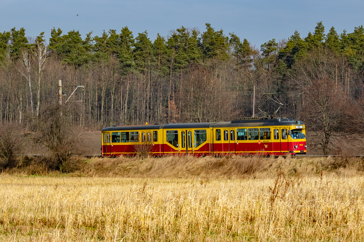 GT8N #1521: Lućmierz - Zgierz