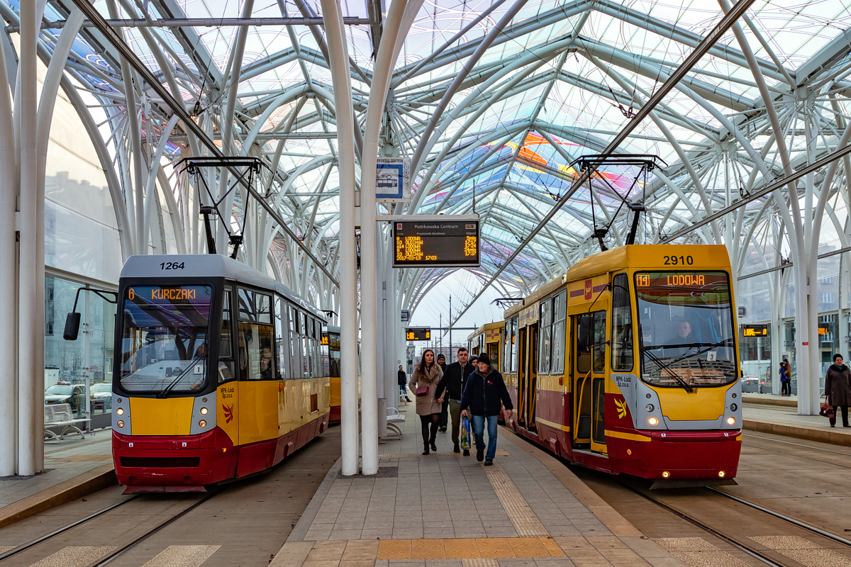 805Na #2910+2911: Łódź, Piotrkowska Centrum