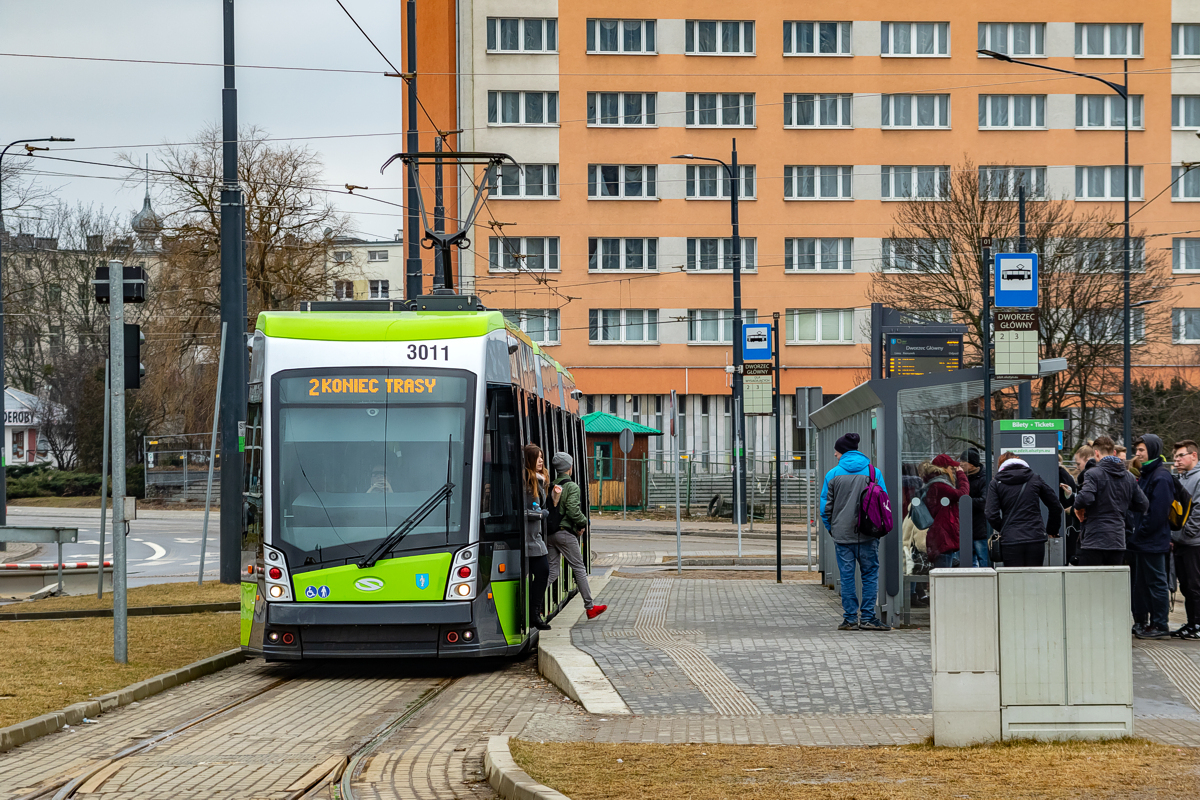 S111O #3011: Olsztyn, pętla Dworzec Główny