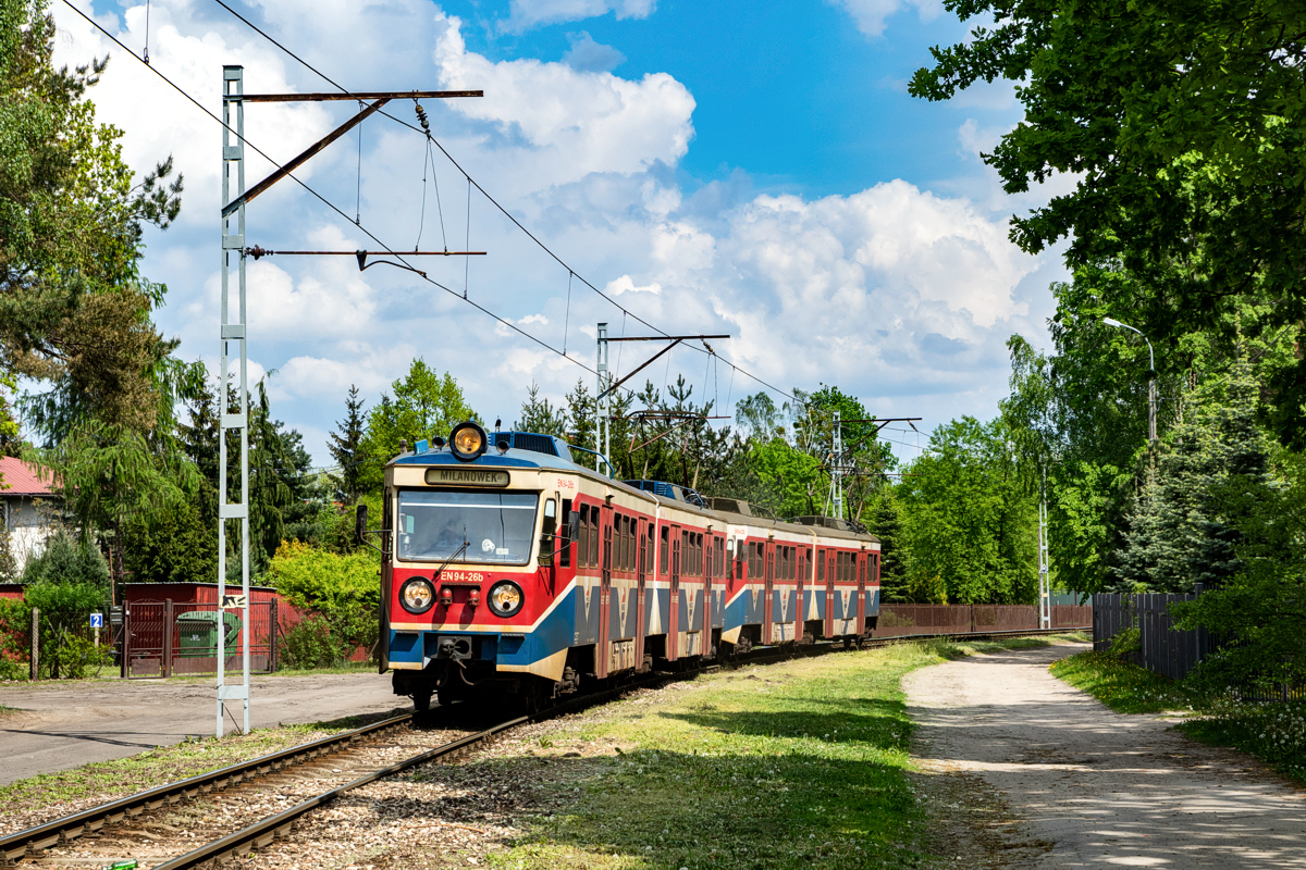 EN94-26+23: Polesie - Milanówek Grudów 