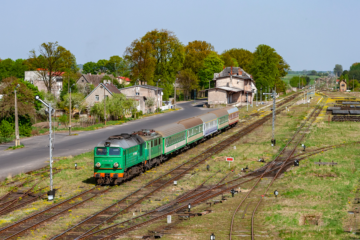 ST44-1038+EU07-141: Czaplinek