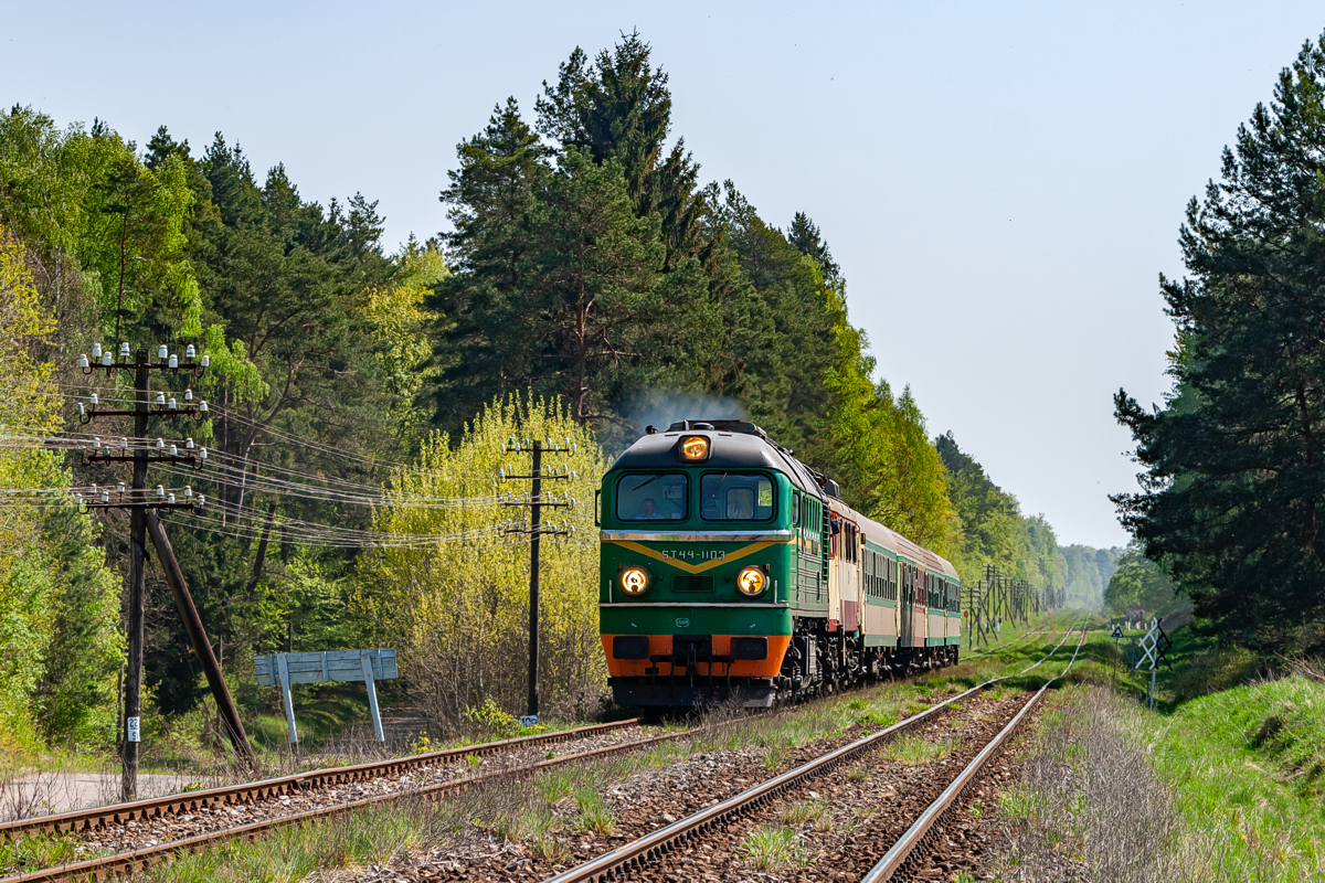ST44-1103+EP07-1069: Żelisławie - Bobrowo Pomorskie