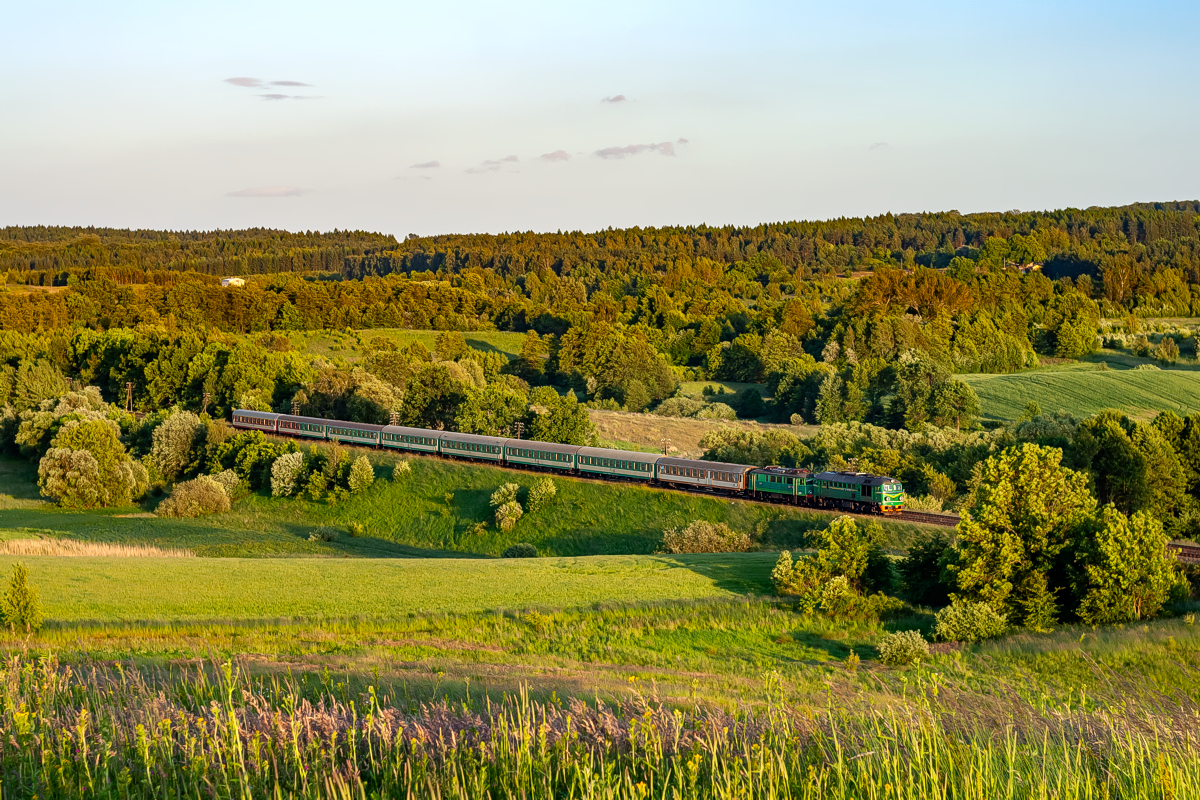 ST44-1103+EU07-353: Wiewiecko - Węgorzyno