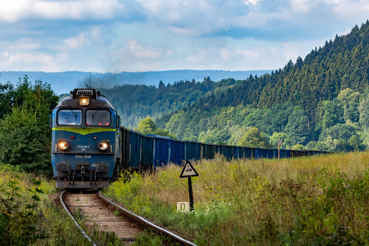 ST44-1248: Ścinawka Średnia Dworzec Mały - Nowa Ruda Słupiec