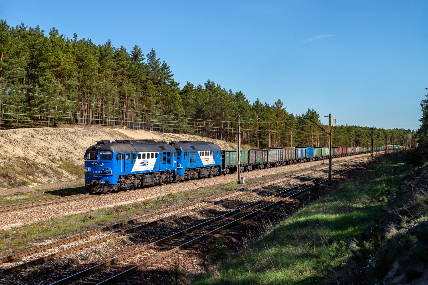 ST44-2061+2066: Jaroszowiec Olkuski - Olkusz