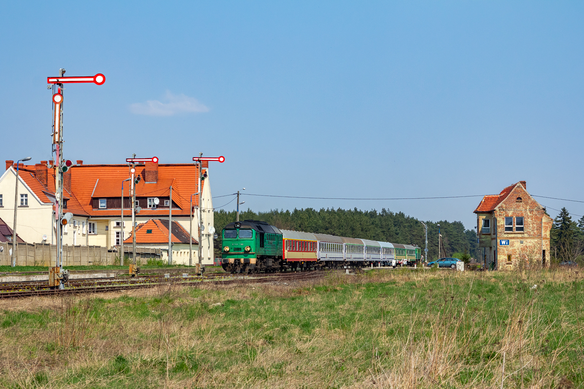 ST44-798+EU07-317: Wierzchowo Człuchowskie