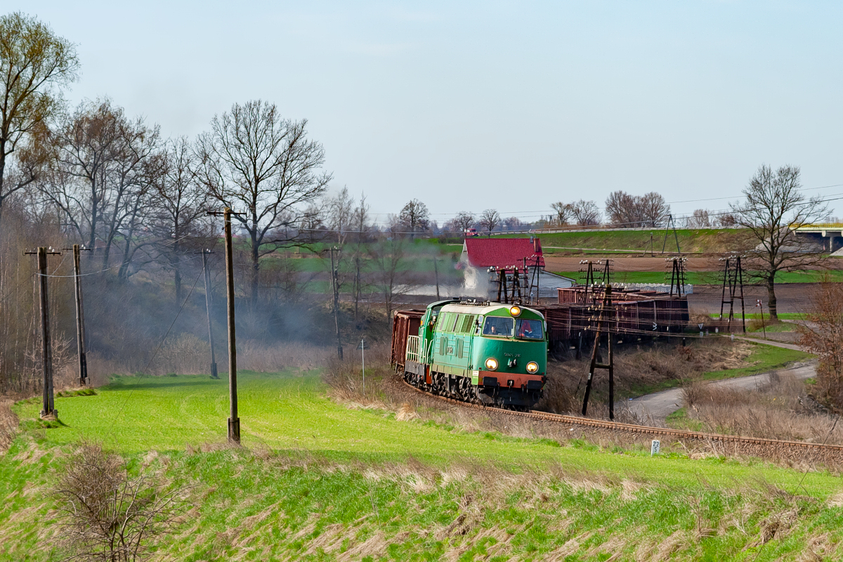 SU45-210+SM42-447: Chełmża - Wrocławki