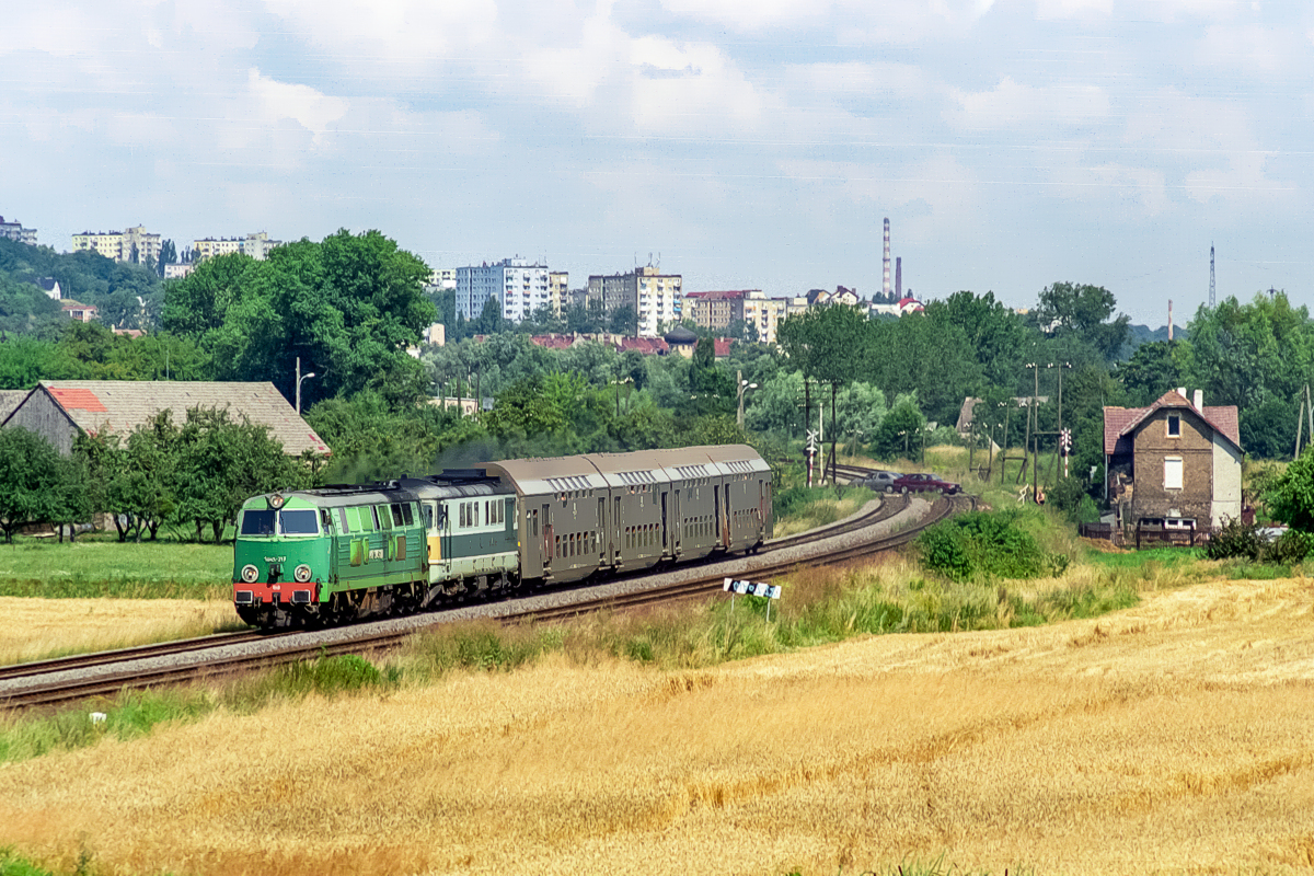 SU45-217+ST43-195: Gorzów Wielkopolski Wieprzyce - Łupowo