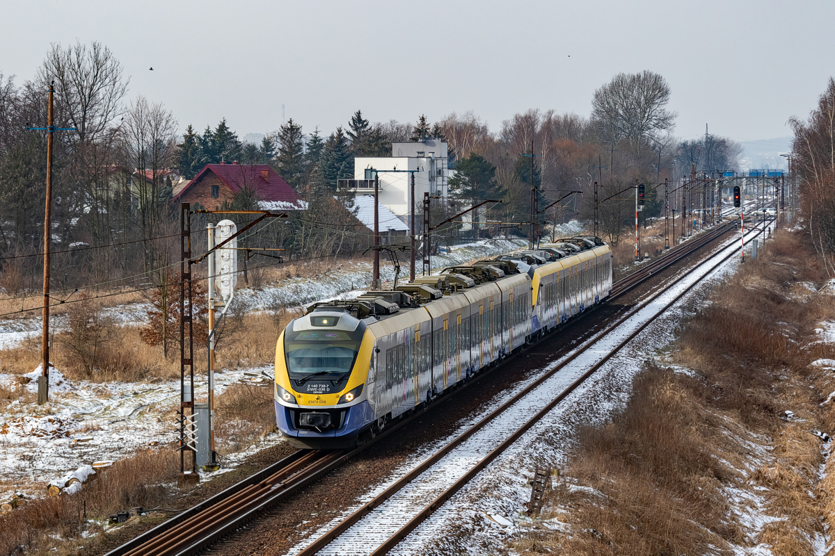 EN78-008+003: Kraków Bieżanów - podg. Gaj