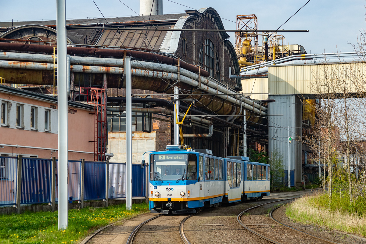 KT8D5 #1509: Ostrava, ul. Ruská