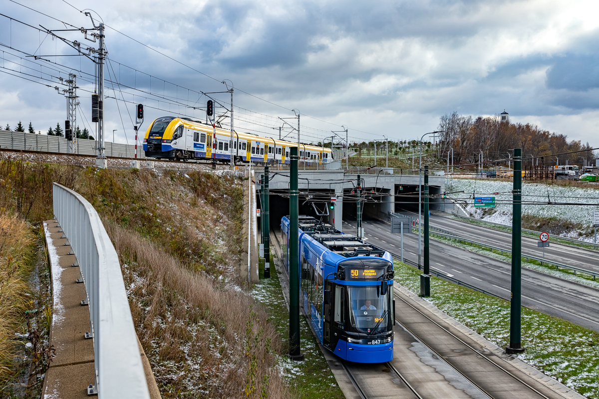 Tango #HY847, EN77-005: Kraków, Trasa Łagiewnicka
