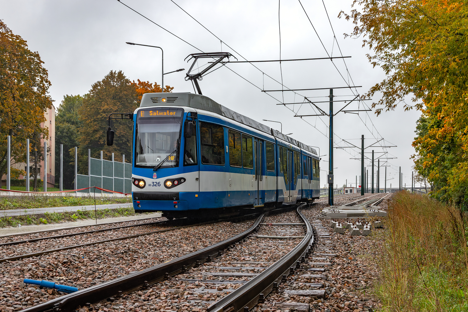 GT8N #RF326: Kraków, ul. Kocmyrzowska