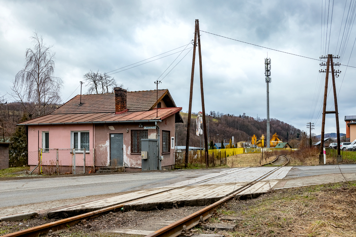 Limanowa - Łososina Górna, dróżnik - 03.02.2024