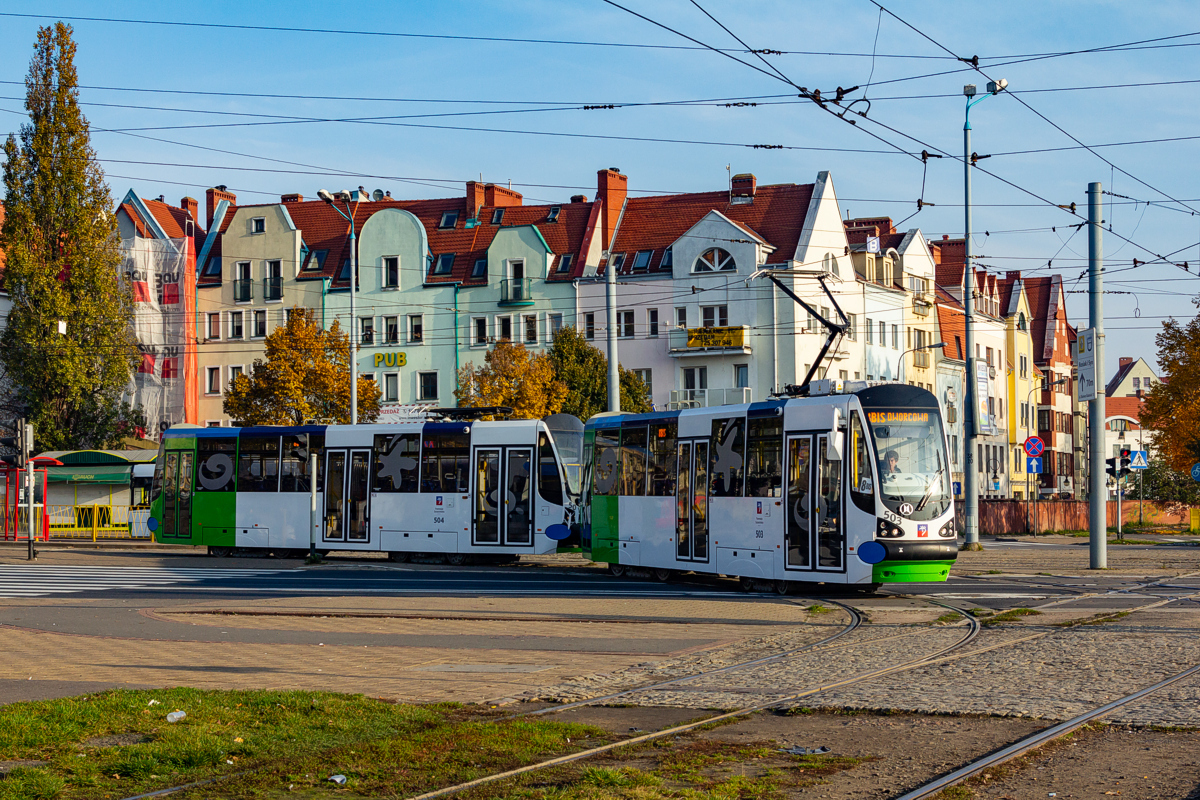 105N/S/HF10AC #503+504: Szczecin, ul. Wyszyńskiego