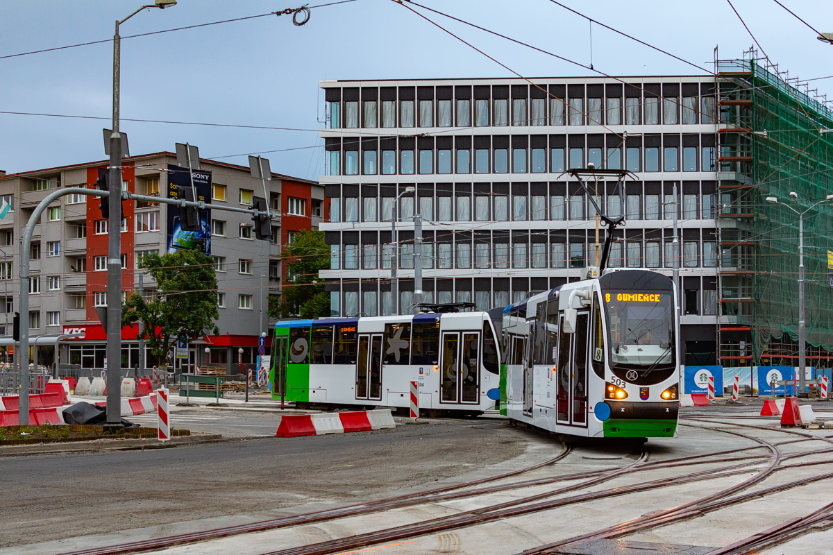 105N/S/HF10AC #503+504: Szczecin, Brama Portowa