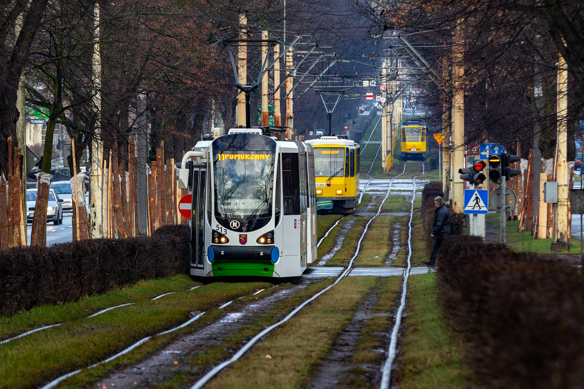 105N/S/HF10AC #513+514: Szczecin, al. Piastów