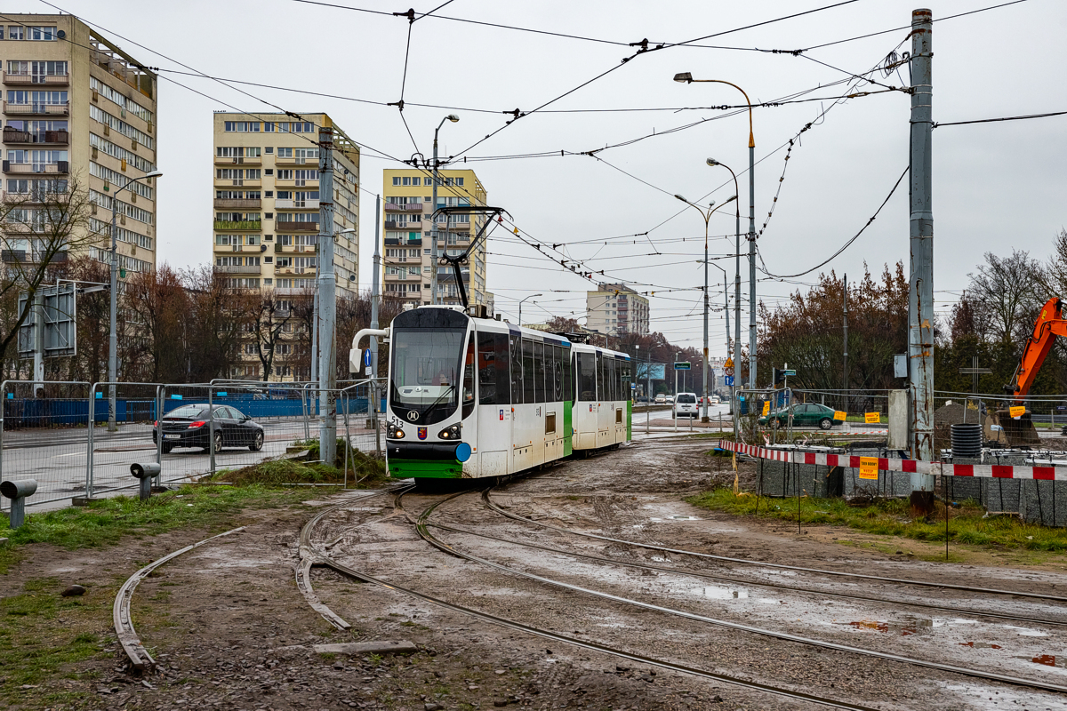 105N/S/HF10AC #513+514: Szczecin, pętla Pomorzany