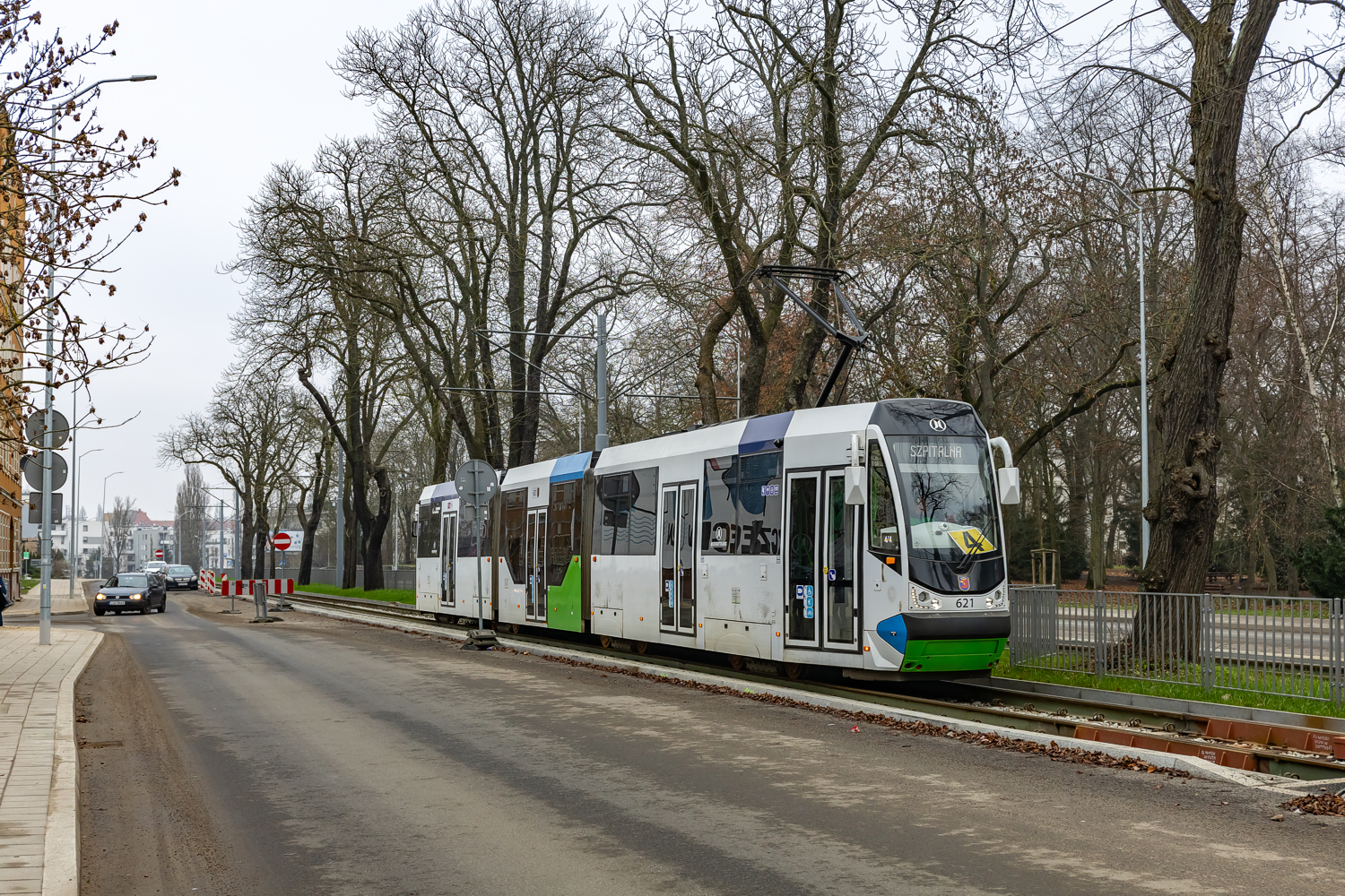 Moderus Beta MF29AC BD #621: Szczecin, al. Powstańców Wielkopolskich
