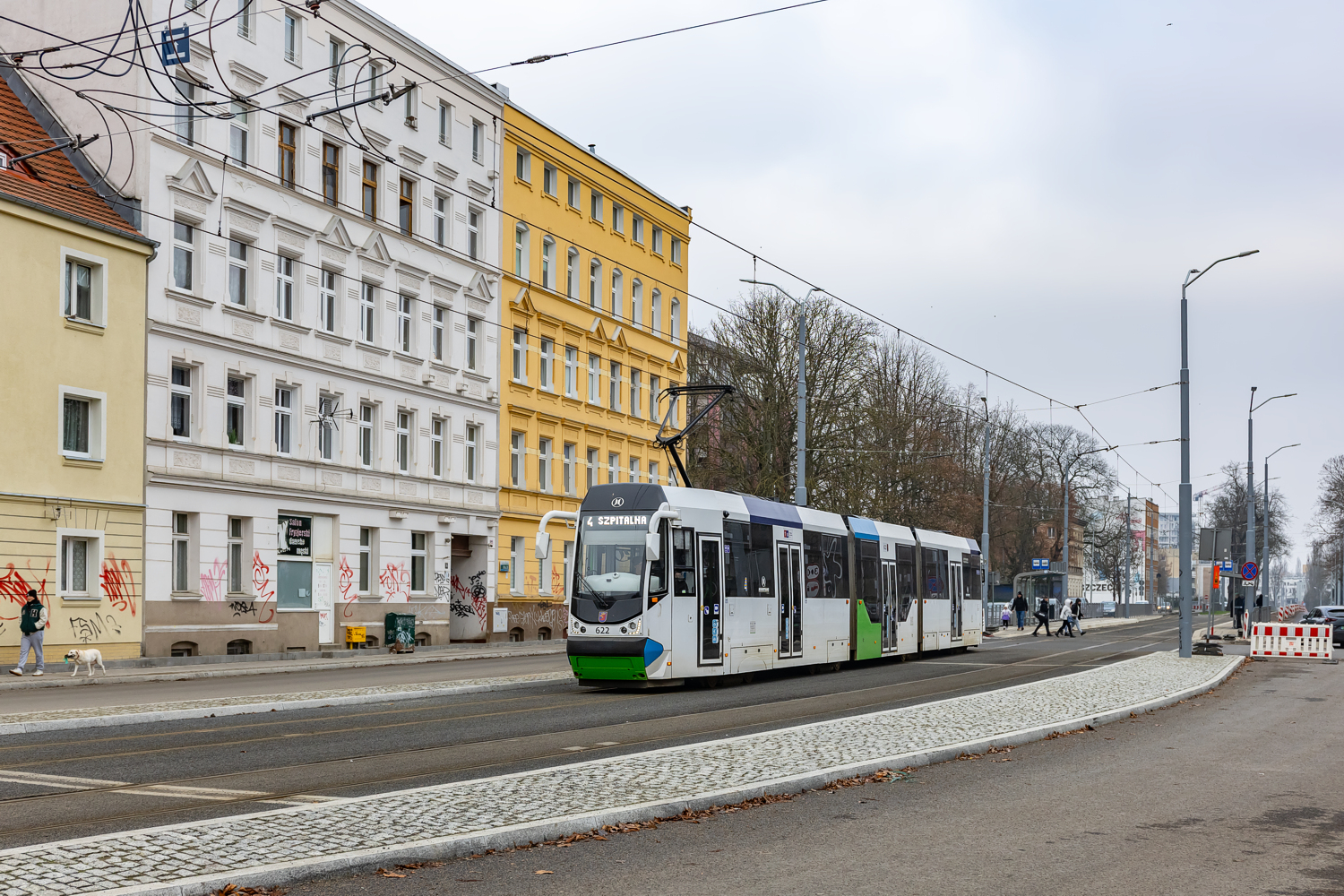 Moderus Beta MF29AC BD #622: Szczecin, al. Powstańców Wielkopolskich