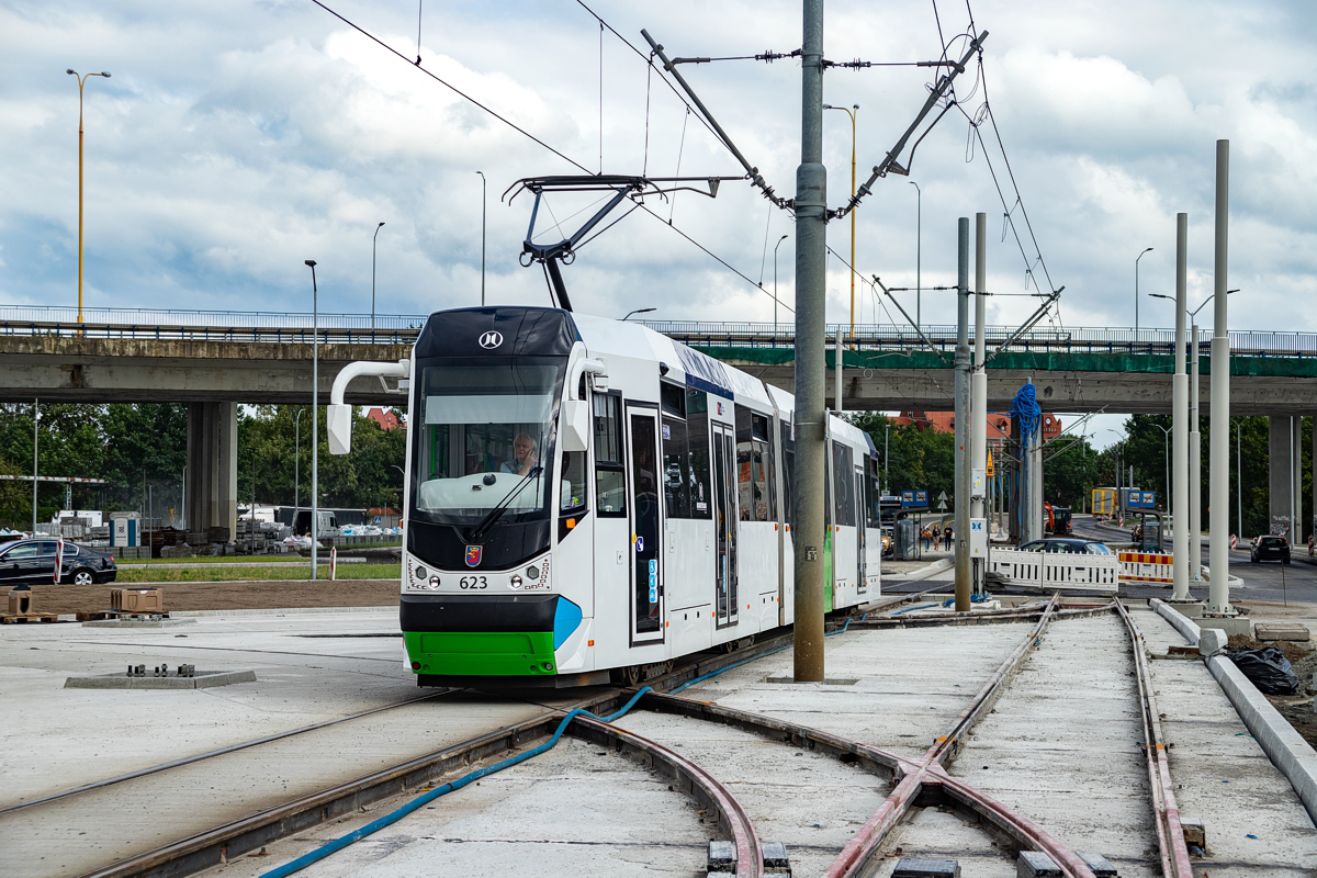 Moderus Beta MF29AC BD #623: Szczecin, ul. Energetyków