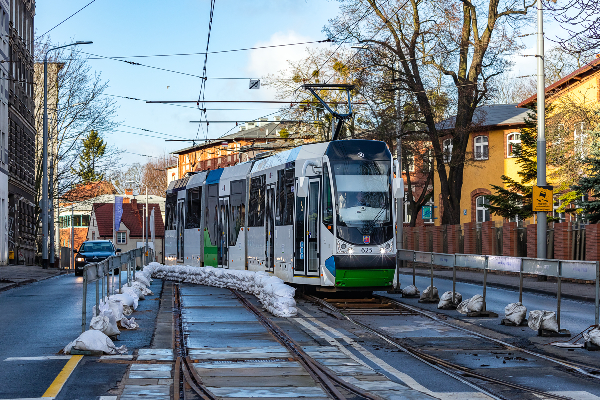 Moderus Beta MF29AC BD #625: Szczecin, ul. Wawrzyniaka