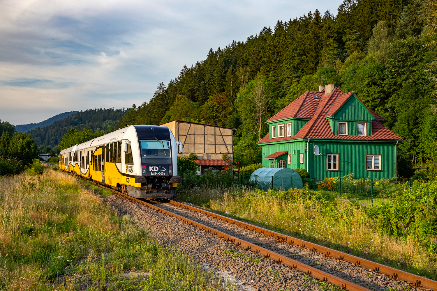 SA134-004+005: Mieroszów - Unisław Śląski