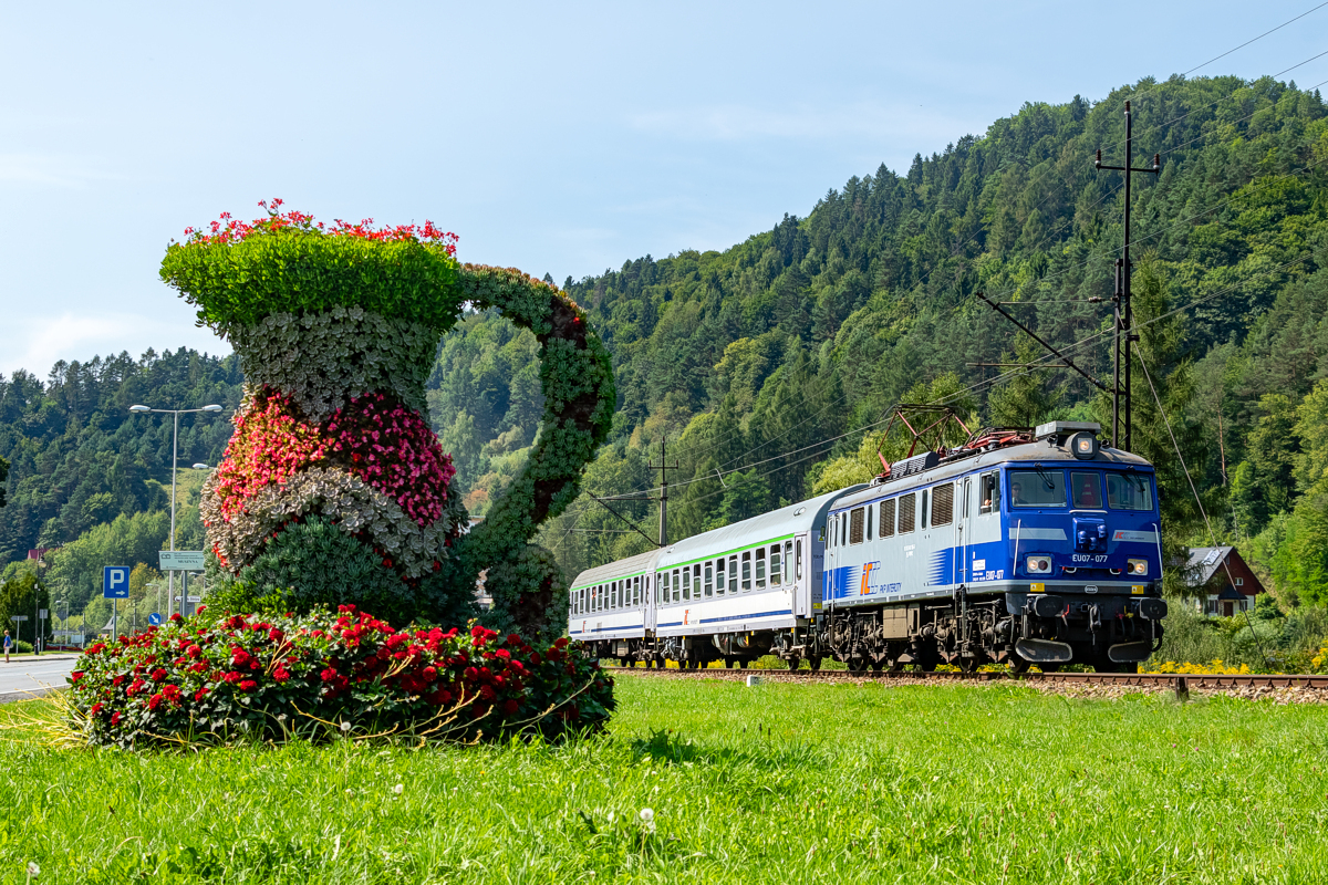 EU07-077: Muszyna-Zdrój - Powroźnik