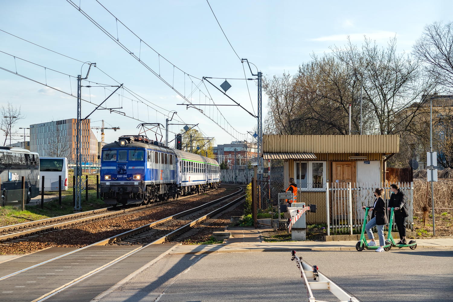 EU07-244: Kraków Główny - Kraków Przedmieście