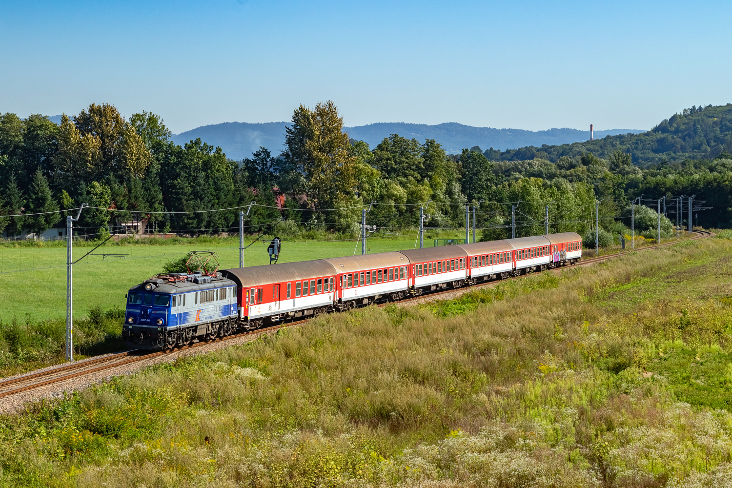 EU07-341: Żywiec - Radziechowy Wieprz