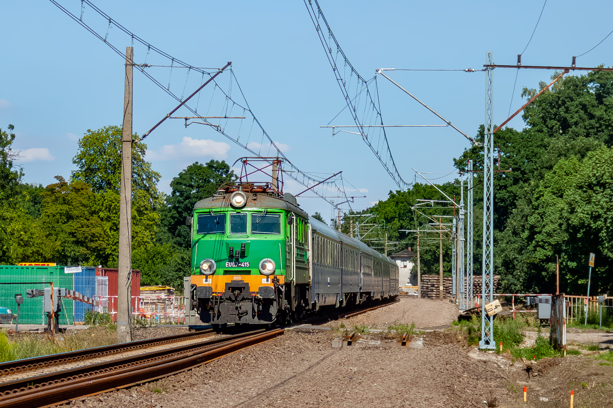 EU07-415: Szczecin Załom - Szczecin Dąbie