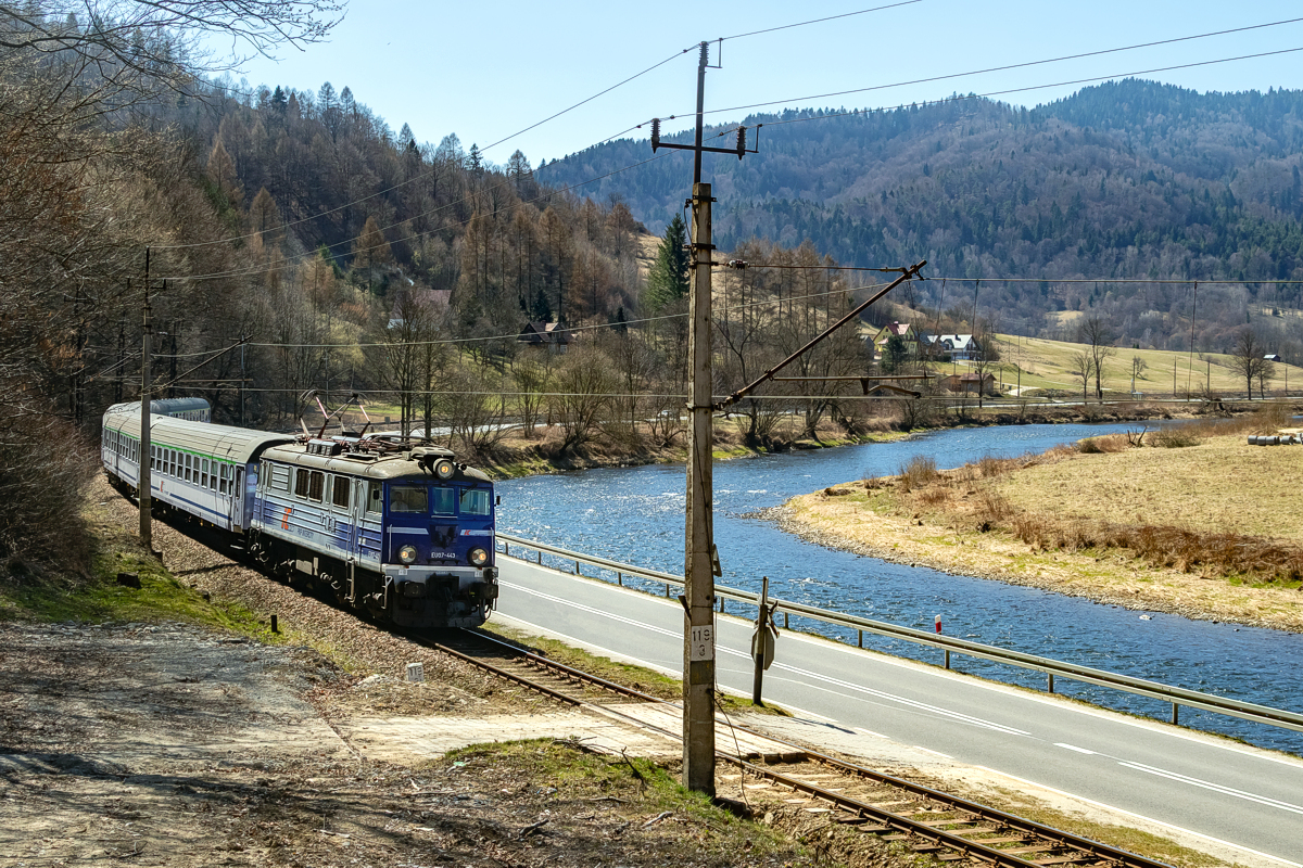 EU07-443: Zubrzyk - Wierchomla Wielka