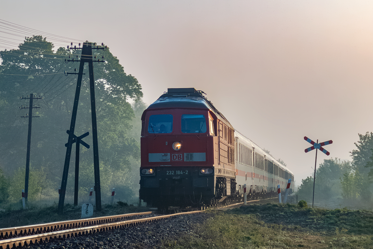 BR232 184: Szczecin Gumieńce - Tantow