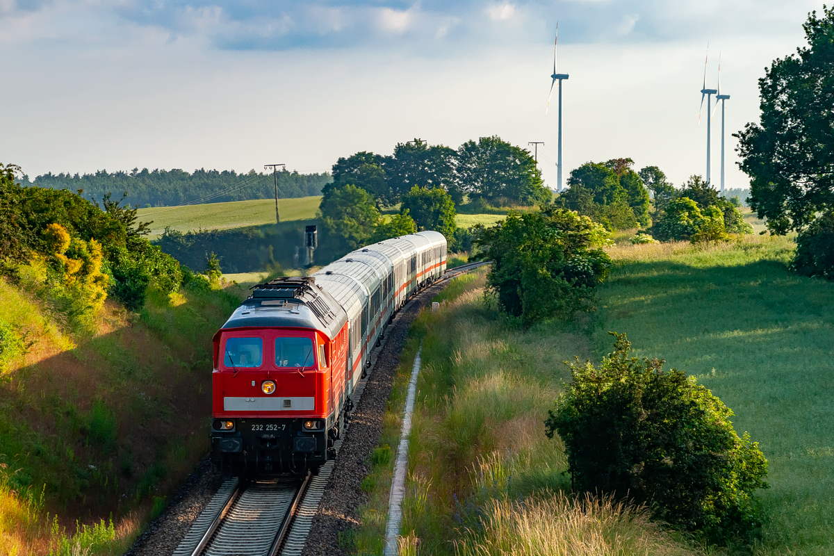 BR232 252: Szczecin Gumieńce - Tantow