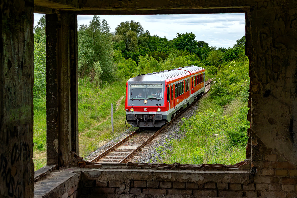 VT628 650: Tantow - Szczecin Gumieńce