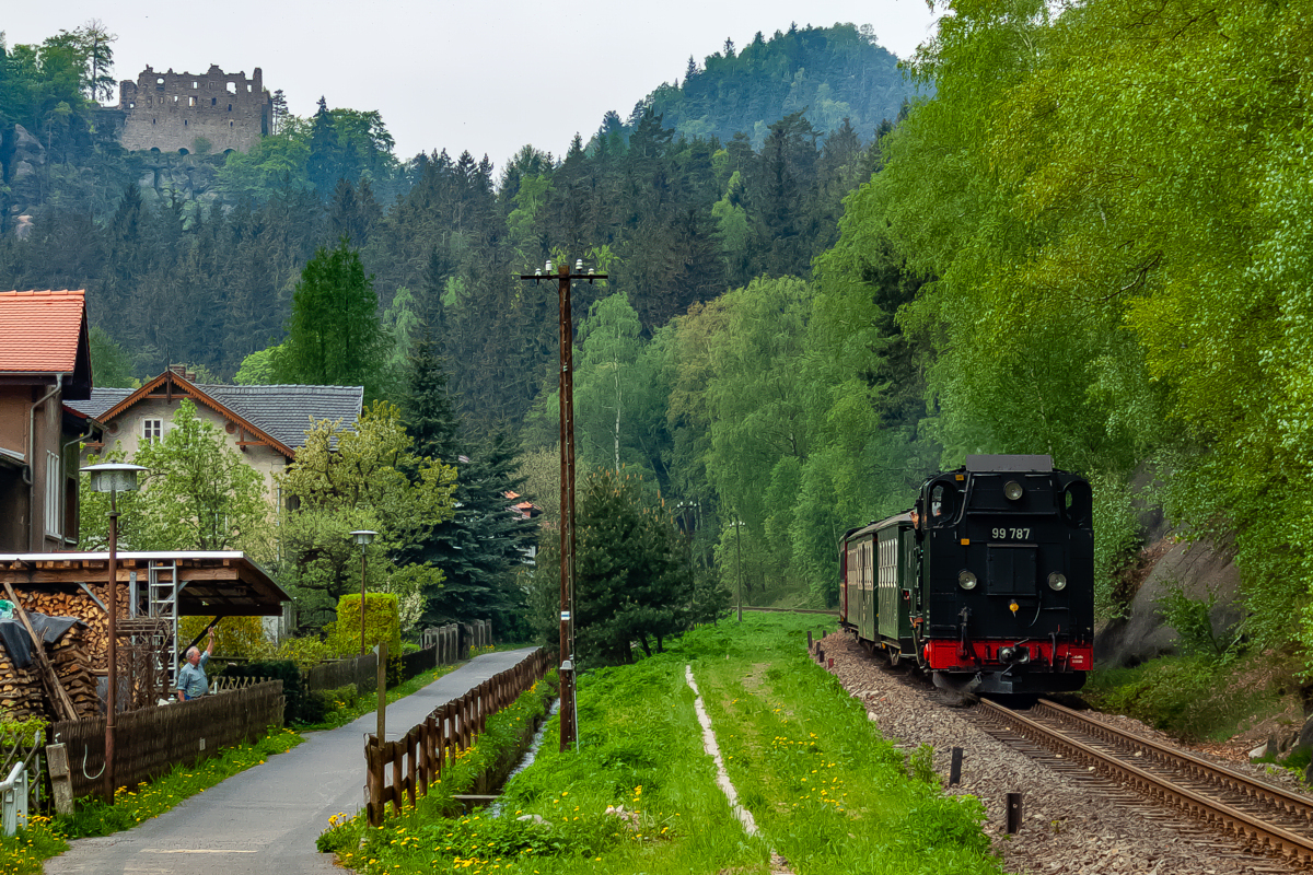 BR99 787: Kurort Oybin - Teufelsmühle