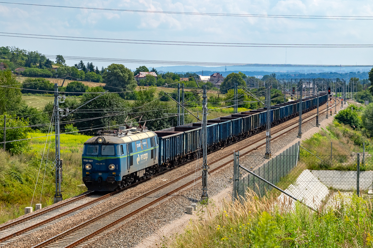 ET22-1027: Kraków Mydlniki - Kraków Mydlniki Wapiennik