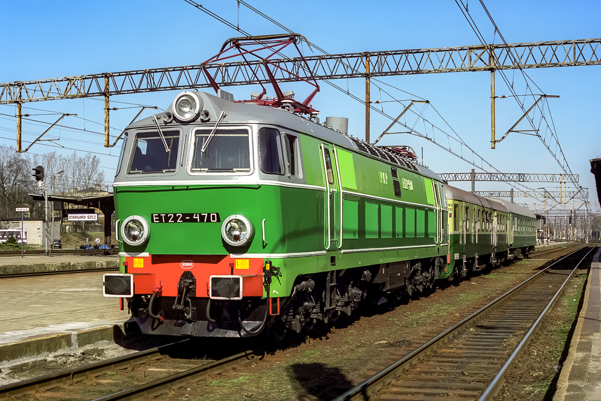 ET22-470 z Ganzem: Stargard Szczeciński