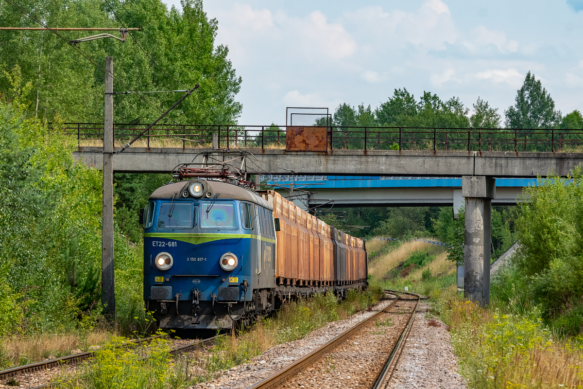 ET22-681: Chmielnik - Włoszczowice