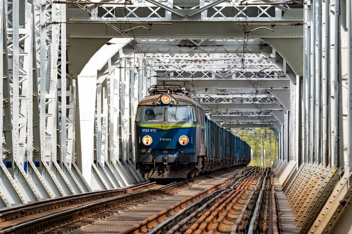 ET22-970: Wisła - Zajezierze koło Dęblina