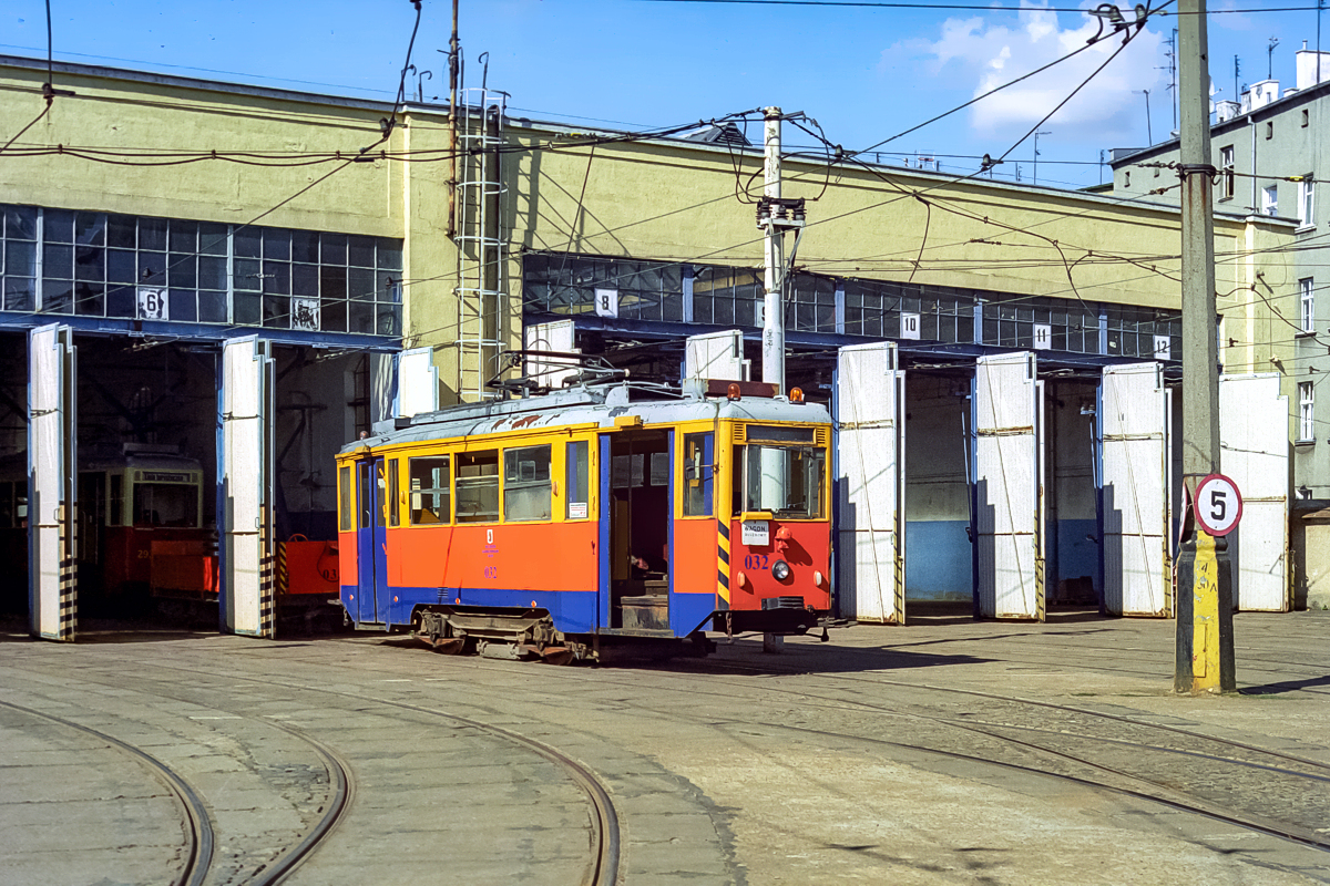 4N #032 (holownik): Szczecin, zajezdnia Golęcin