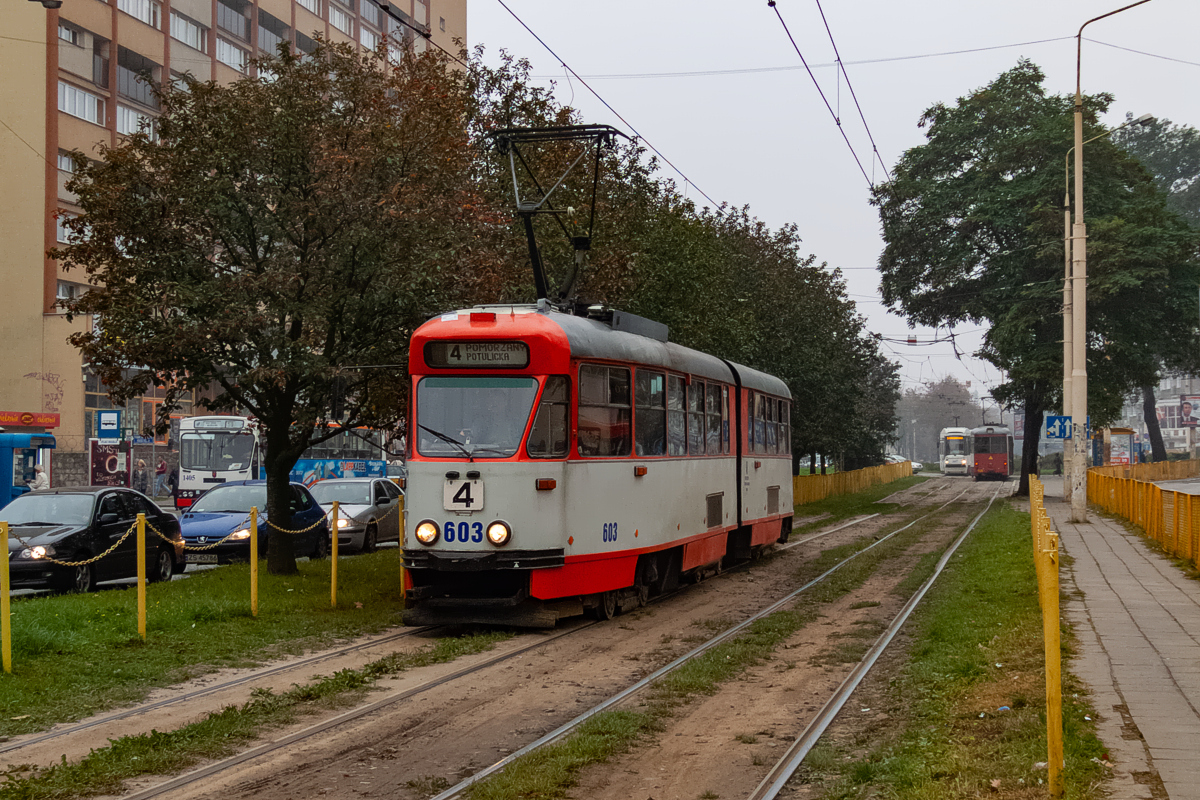 102Na #603: Szczecin, ul. Piłsudskiego 