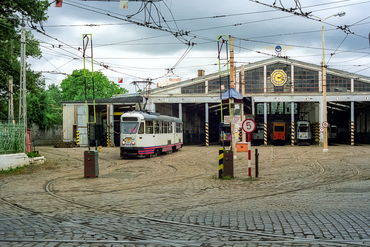 102Na #604: Szczecin, zajezdnia Niemierzyn
