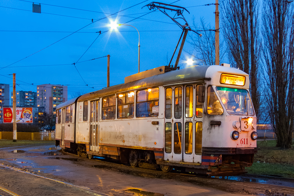 102Na #611: Szczecin, pętla Pomorzany 