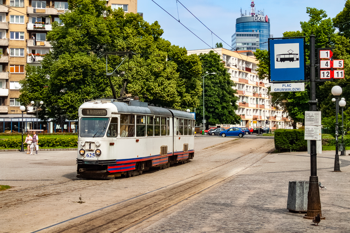 102Na #625: Szczecin, plac Grunwaldzki 