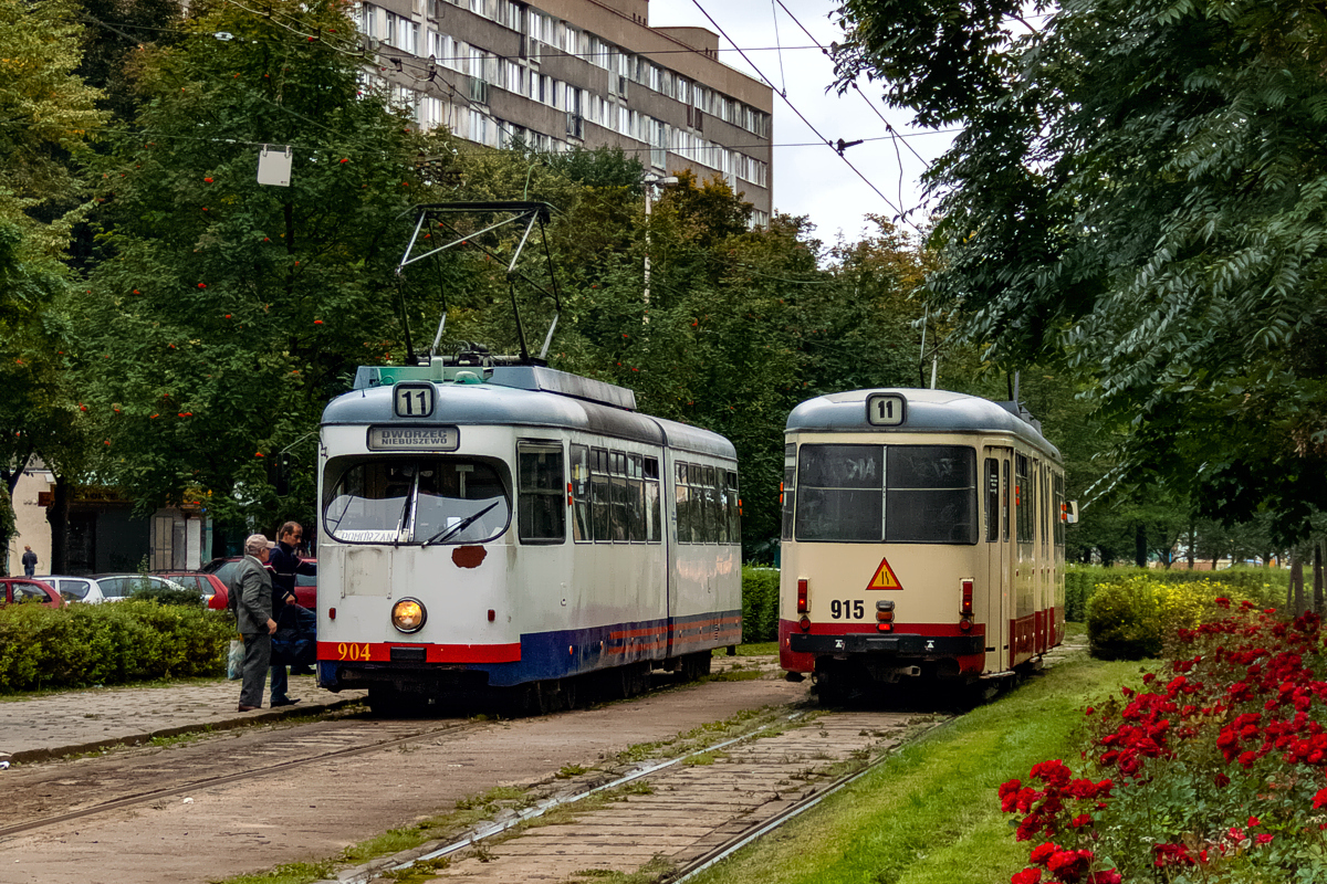 GT6 #904: Szczecin, plac Rodła 
