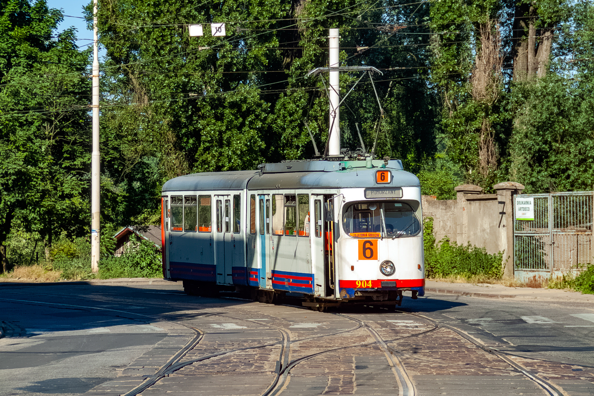 GT6 #904: Szczecin, ul. Wiszesława 