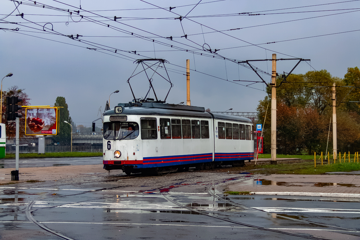 GT6 #910: Szczecin, ul. Nabrzeże Wieleckie 
