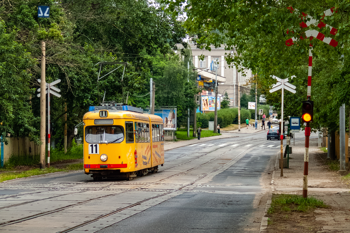 GT6 #911: Szczecin, ul. Stalmacha 