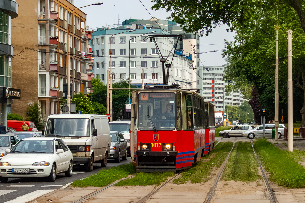 105Na #1017+1018: Szczecin, ul. Matejki 